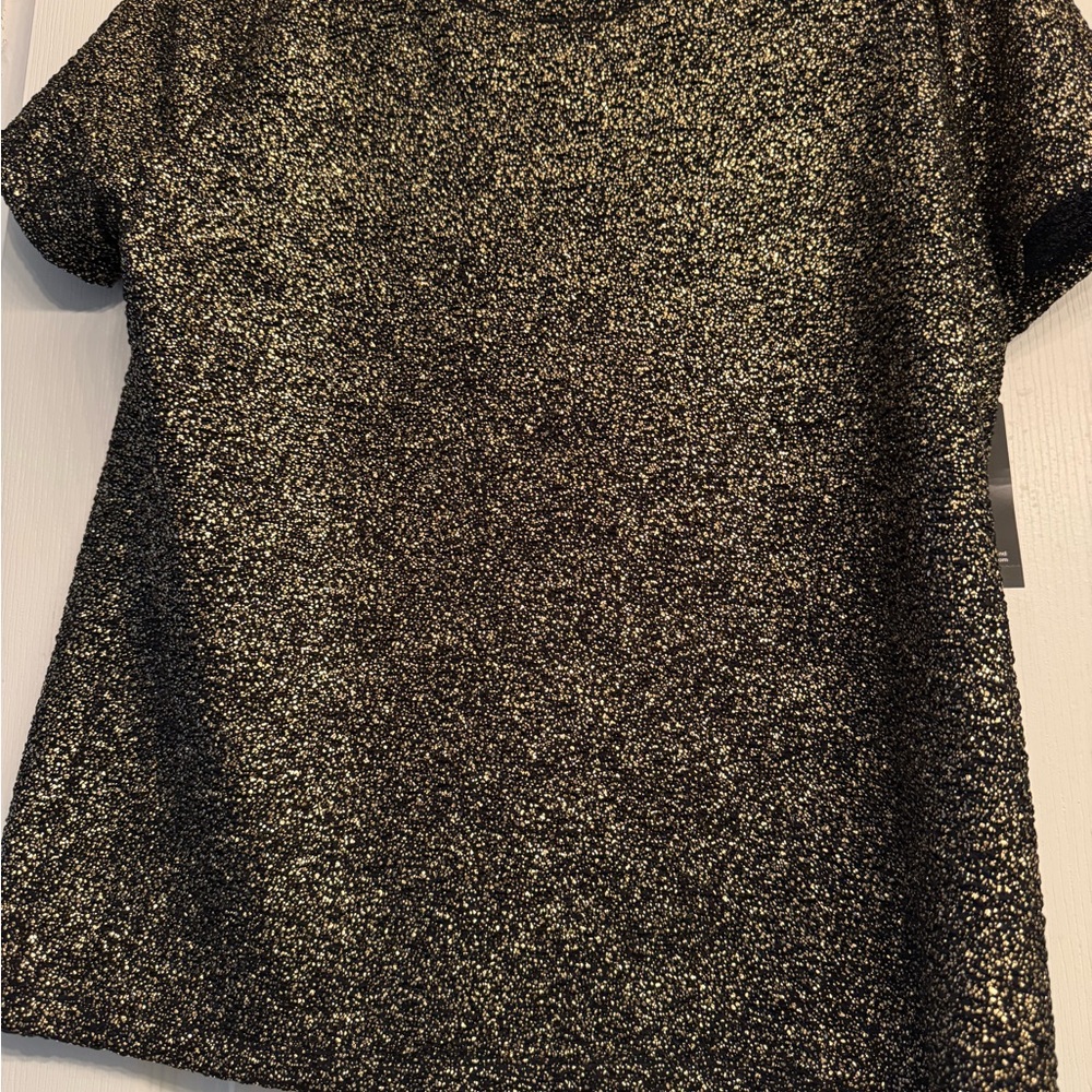 Gold Glitter Women's Top-NWT